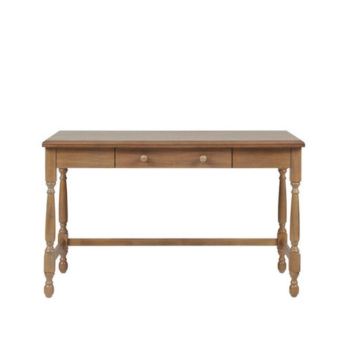 Tabitha - Desk With Drawer And Turned Legs - Natural - R&R Furniture Gallery (Fountain Valley, CA)