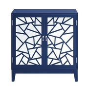 Einstein - Console Cabinet - Blue - R&R Furniture Gallery (Fountain Valley, CA)