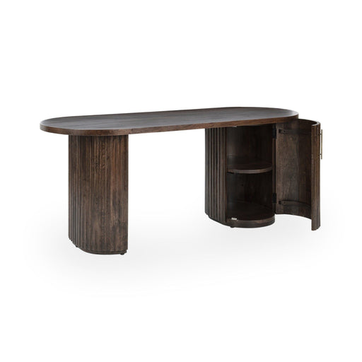Redford - Desk - Kona Brown - R&R Furniture Gallery (Fountain Valley, CA)