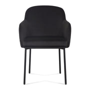Set of two Sydney armchairs by TOV Furniture, stylish modern chairs with plush upholstery and sleek design.