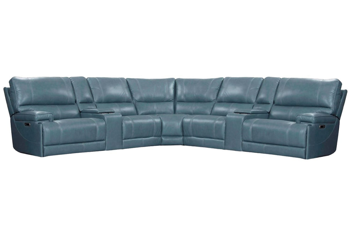Whitman - Power Reclining Sectional - R&R Furniture Gallery (Fountain Valley, CA)
