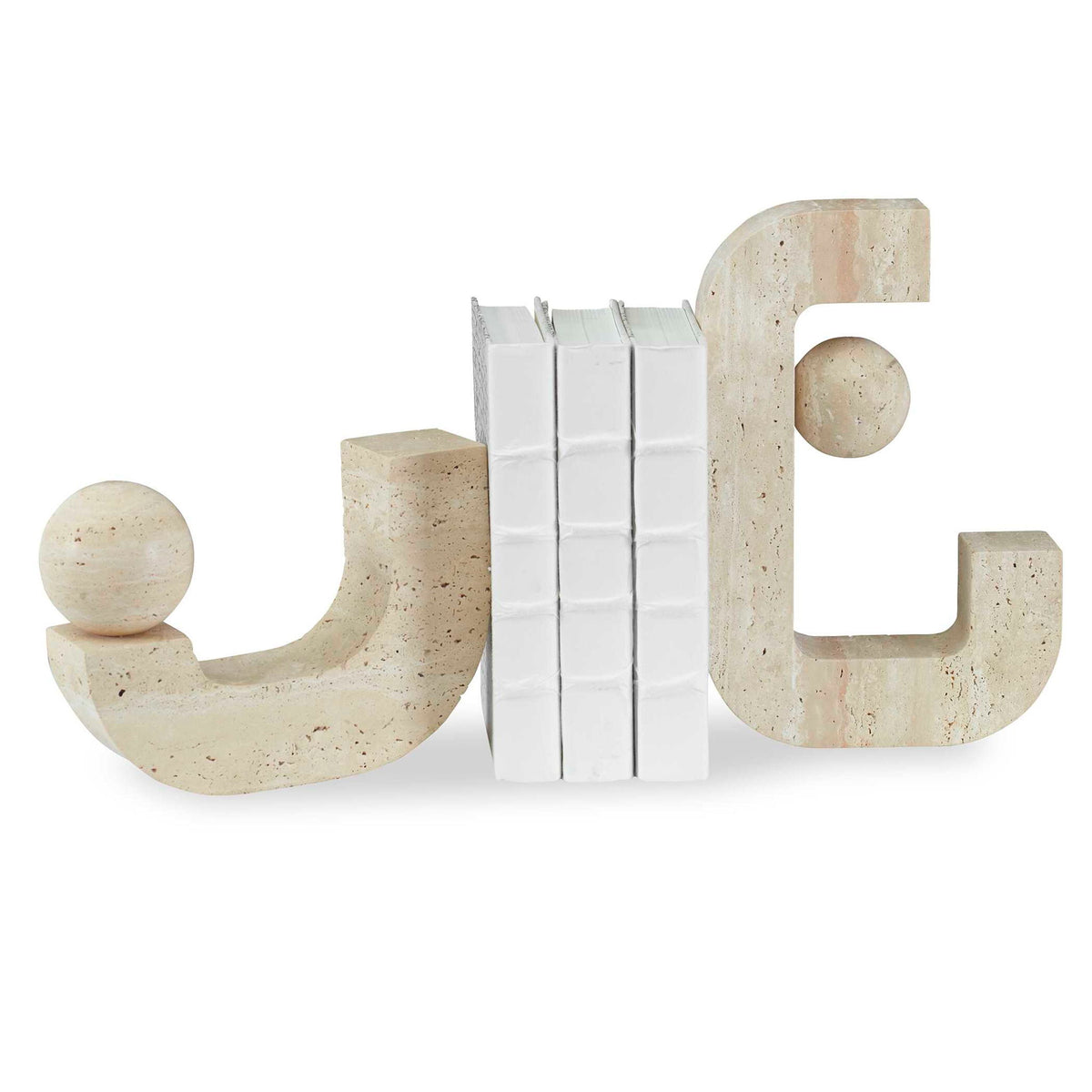 Equilibrium - Sculptures (Set of 2) - Beige