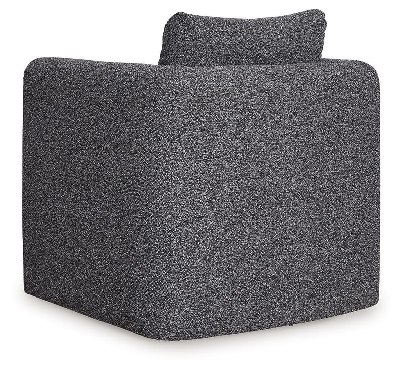 Vreni - Accent Chair - Charcoal / Black - R&R Furniture Gallery (Fountain Valley, CA)