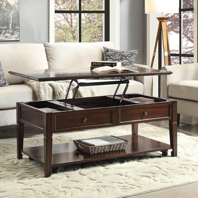 Malachi - Coffee Table w/Lift Top - R&R Furniture Gallery (Fountain Valley, CA)
