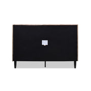 Aspen - Vertical Tufted Modern Headboard Platform Bed Set - R&R Furniture Gallery (Fountain Valley, CA)