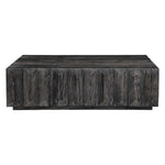 Barlas - Coffee Table - Black / Woodtone