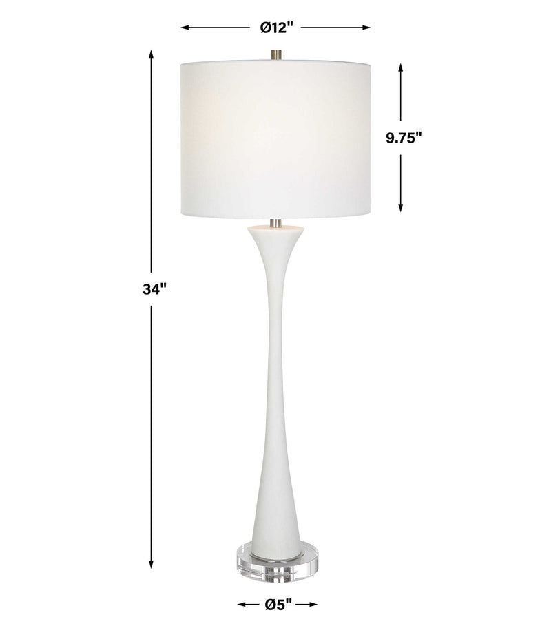 Fountain - Stone Buffet Lamp
