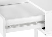 Computer Desk For Home Office, Storage Drawers, Marble Look Contemporary & Modern - R&R Furniture Gallery (Fountain Valley, CA)
