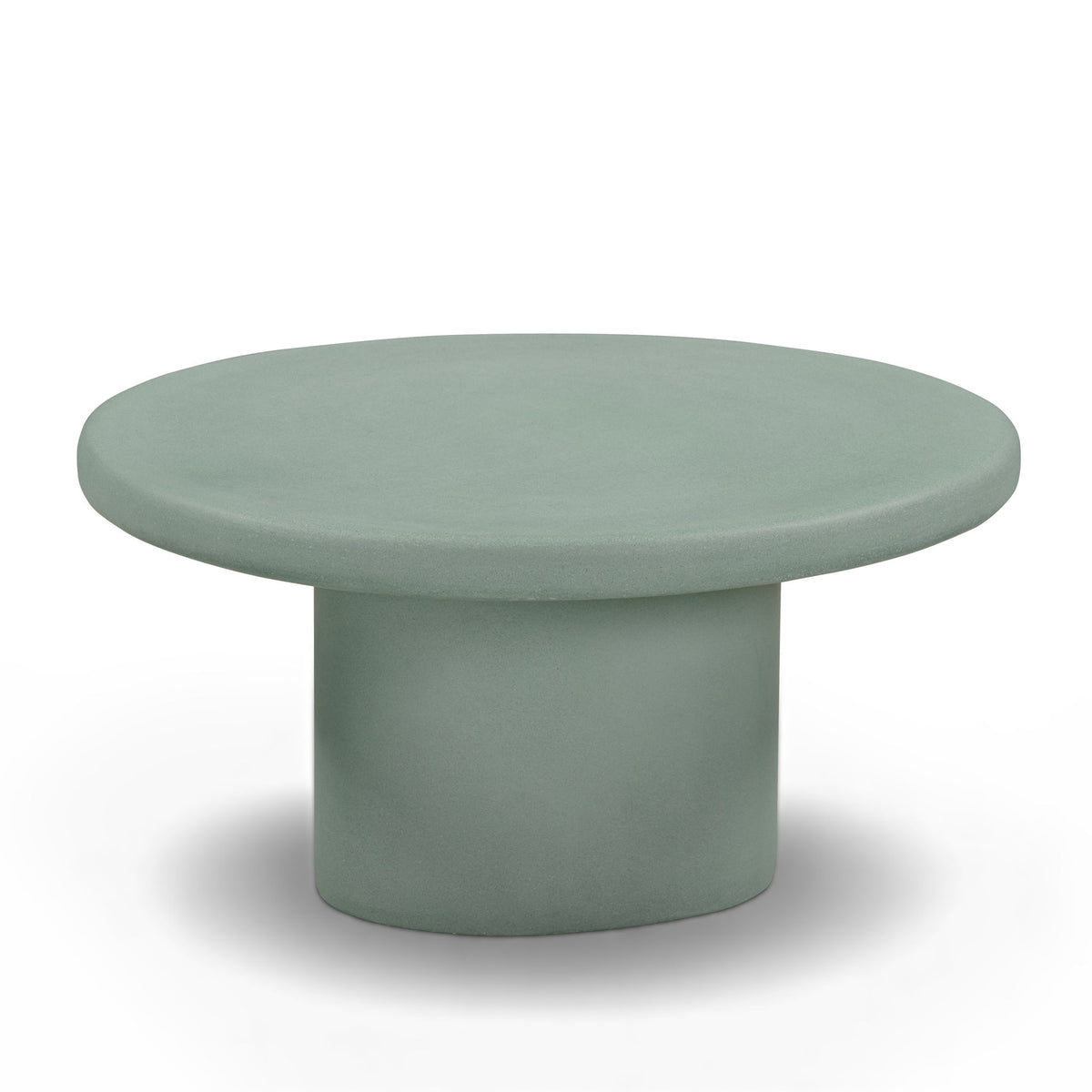 Jade - Concrete Side Table - R&R Furniture Gallery (Fountain Valley, CA)