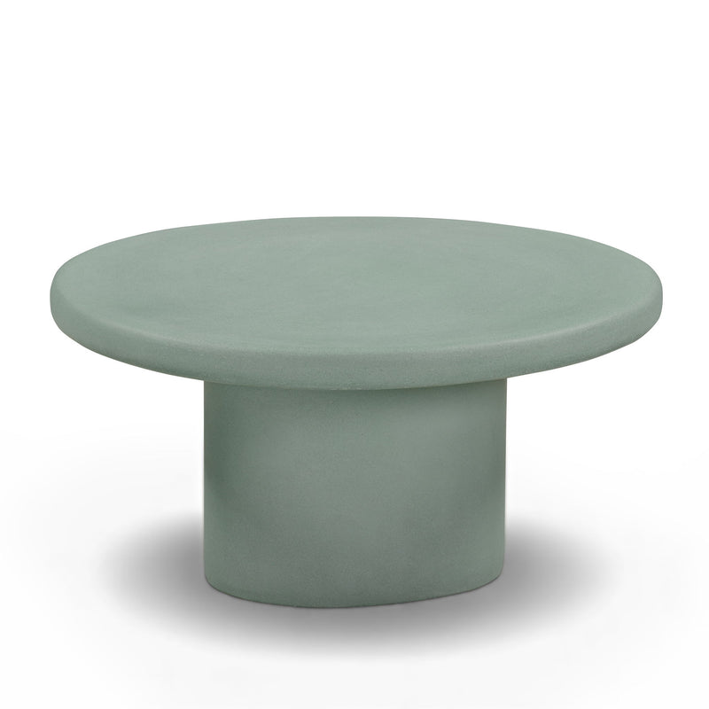 Jade - Concrete Side Table - R&R Furniture Gallery (Fountain Valley, CA)