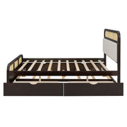 Platform Bed With Trundle And 2 Drawers - R&R Furniture Gallery (Fountain Valley, CA)