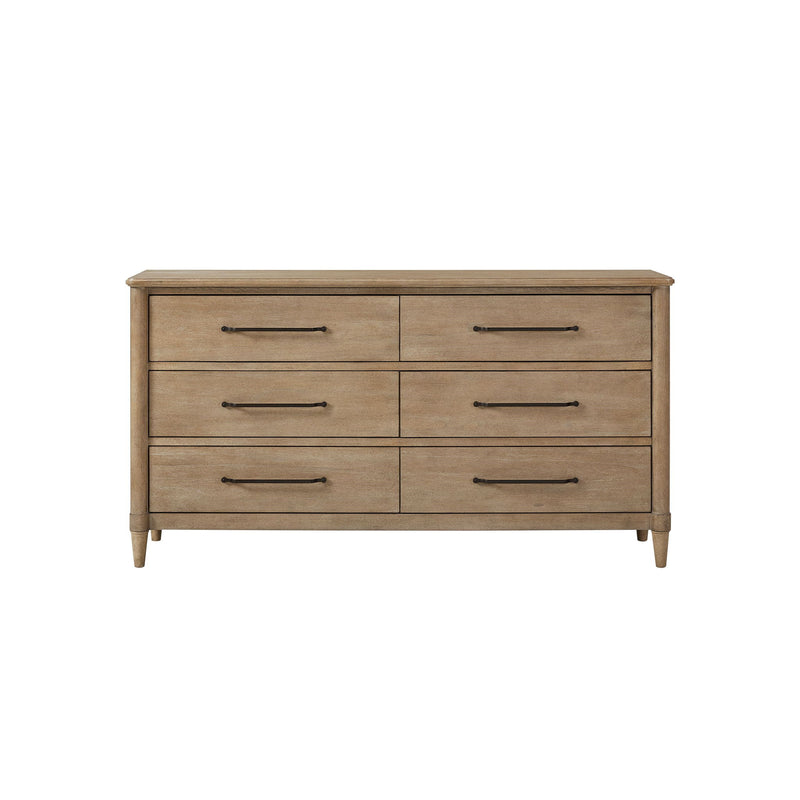 6 Drawer Dresser - Sand - R&R Furniture Gallery (Fountain Valley, CA)