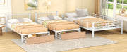 Triple Bunk Bed With Drawers And Guardrails - R&R Furniture Gallery (Fountain Valley, CA)