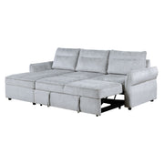 Montana - Sofabed With Storage - Gray - R&R Furniture Gallery (Fountain Valley, CA)