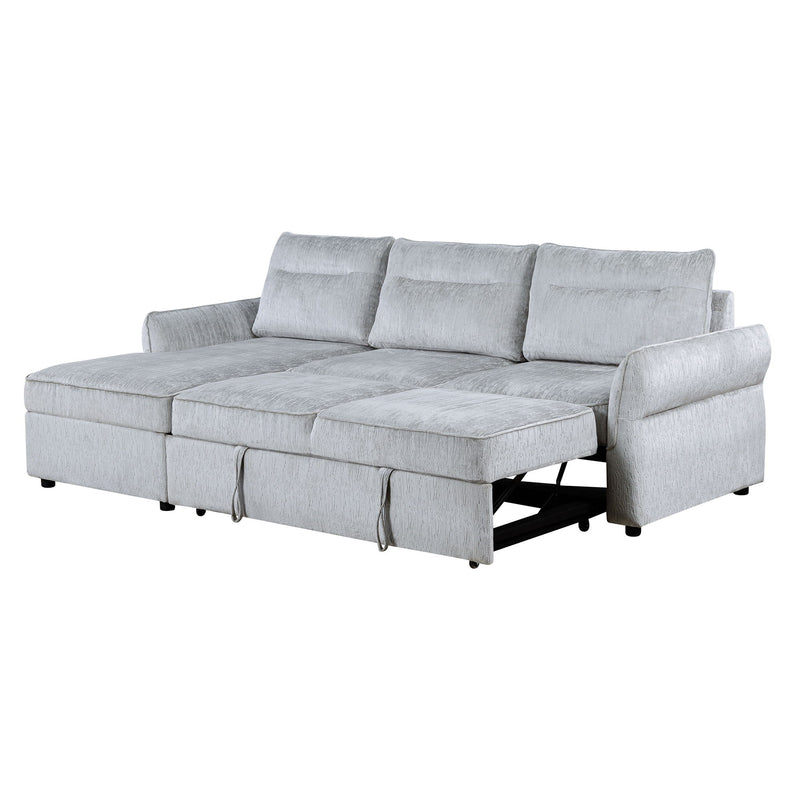 Montana - Sofabed With Storage - Gray - R&R Furniture Gallery (Fountain Valley, CA)