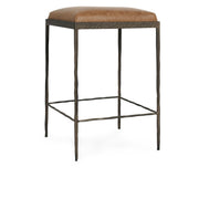 Bose - 26" Leather Counter Stool - R&R Furniture Gallery (Fountain Valley, CA)