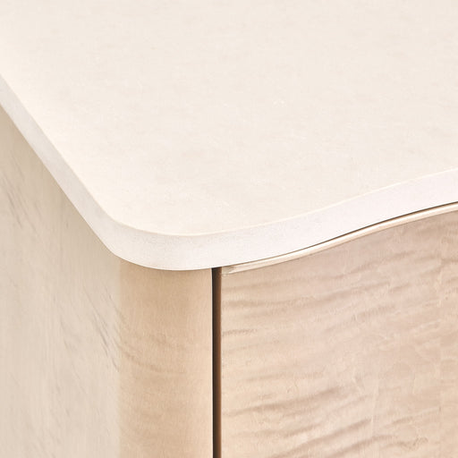 Malibu Crest - 3-Drawer Nightstand - Blush - R&R Furniture Gallery (Fountain Valley, CA)