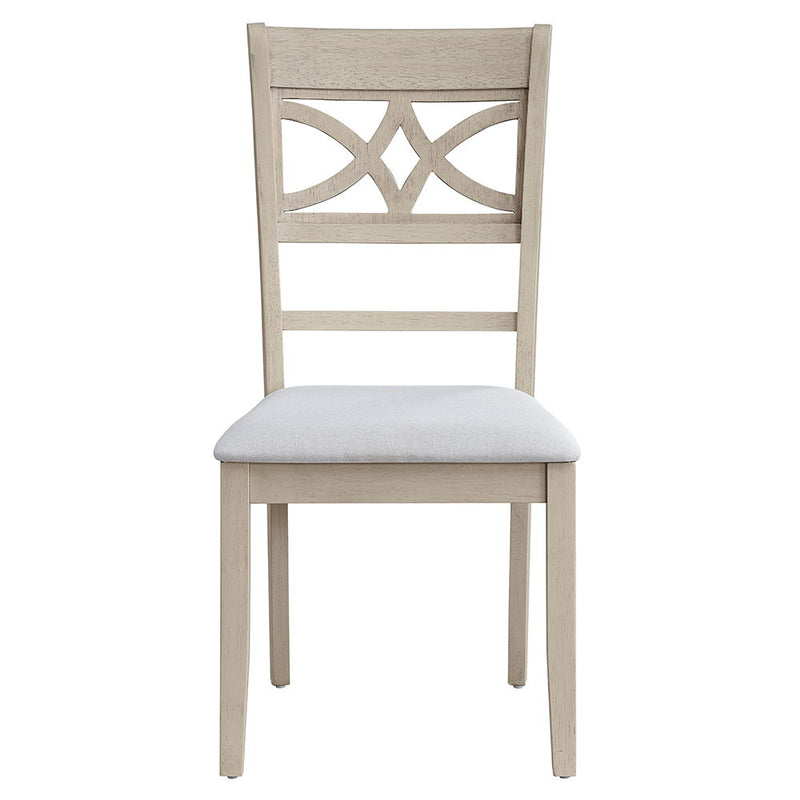 Ferris - Side Chair (Set of 2) - Antique Gray - R&R Furniture Gallery (Fountain Valley, CA)