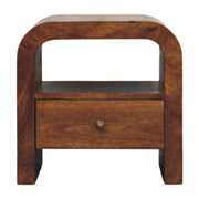 Darcy - Nightstand With Drawer And Open Shelf - Brown - R&R Furniture Gallery (Fountain Valley, CA)