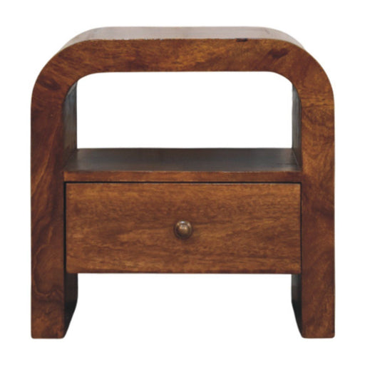Darcy - Nightstand With Drawer And Open Shelf - Brown - R&R Furniture Gallery (Fountain Valley, CA)
