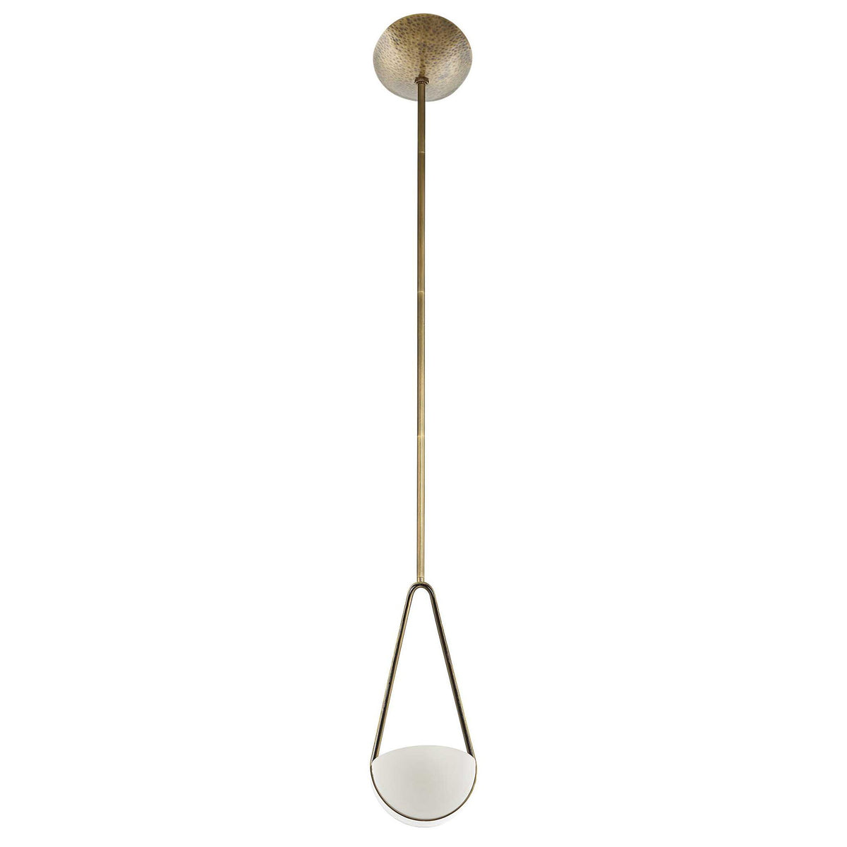 Stork - Pendant - Light Antique Brass