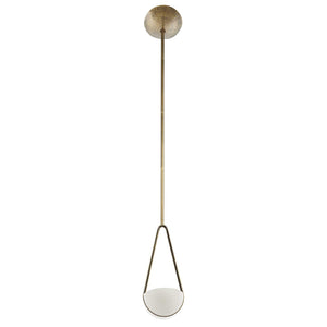 Stork - Pendant - Light Antique Brass