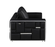 1130 - Top Grain Italian Leather Loveseat - R&R Furniture Gallery (Fountain Valley, CA)