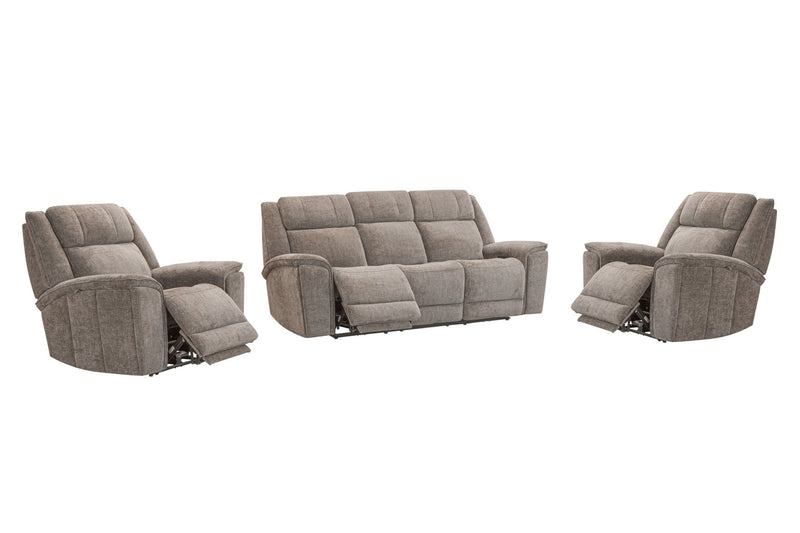Colton - Power Zero Gravity Sofa With Drop Down Table And Immersive Audio P3 - Branson Tweed