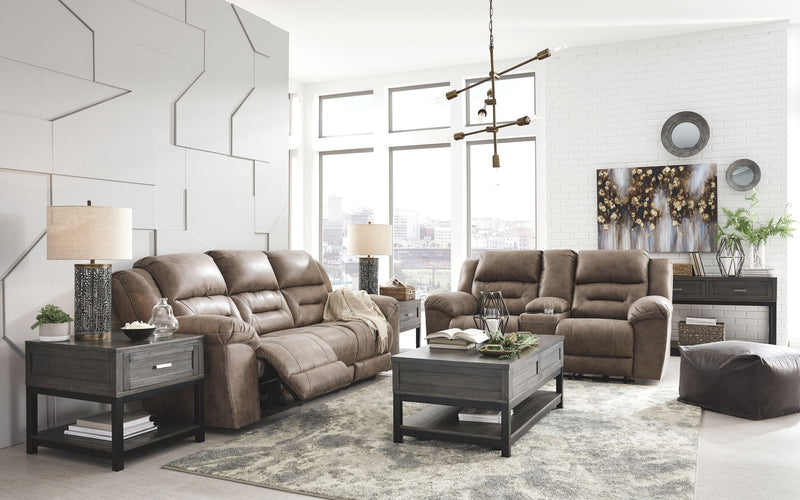Stoneland - Reclining Living Room Set - R&R Furniture Gallery (Fountain Valley, CA)