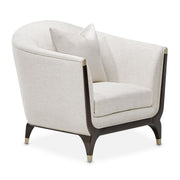 Paris Chic - Matching Chair - Cremini / Espresso - R&R Furniture Gallery (Fountain Valley, CA)