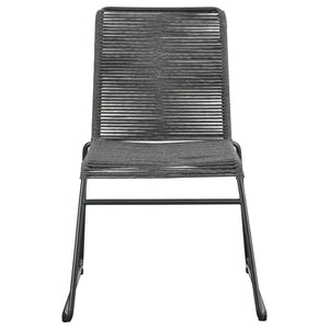 Jerome - Stackable Side Chair (Set of 2) - Charcoal