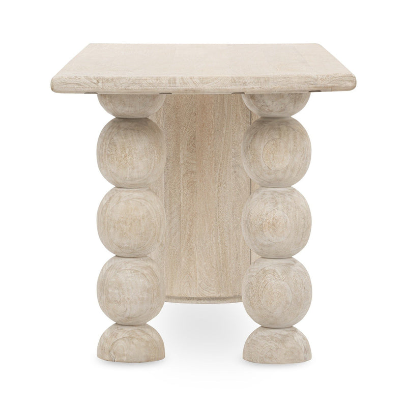 Adir - Desk - Cream - R&R Furniture Gallery (Fountain Valley, CA)