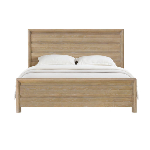 Panel Bed Frame With Unique Headboard And Included Slats - R&R Furniture Gallery (Fountain Valley, CA)