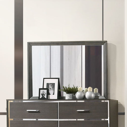 Escher - Mirror - Gray Oak - R&R Furniture Gallery (Fountain Valley, CA)