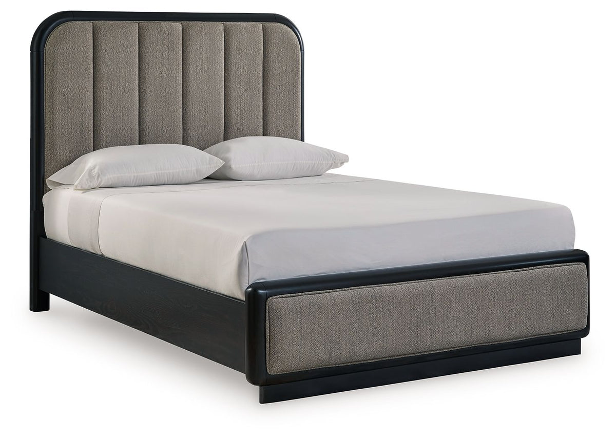 Rowanbeck - Upholstered Panel Bed - R&R Furniture Gallery (Fountain Valley, CA)