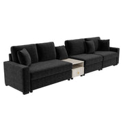 Modular Sofa Couch With Storage Armrest And Center Console - R&R Furniture Gallery (Fountain Valley, CA)