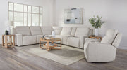 Lancaster - Power Zero Gravity Recliner P2 - Fluffy River Rock - R&R Furniture Gallery (Fountain Valley, CA)