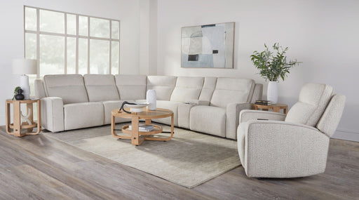 Lancaster - Power Zero Gravity Recliner P2 - Fluffy River Rock - R&R Furniture Gallery (Fountain Valley, CA)