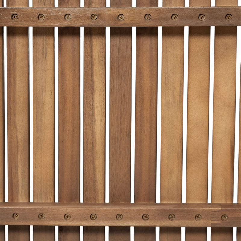 Outdoor Dining Table With Slatted Top, Ideal For Patio - R&R Furniture Gallery (Fountain Valley, CA)
