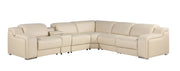 1116 - Power Reclining Italian Leather Sectional - R&R Furniture Gallery (Fountain Valley, CA)
