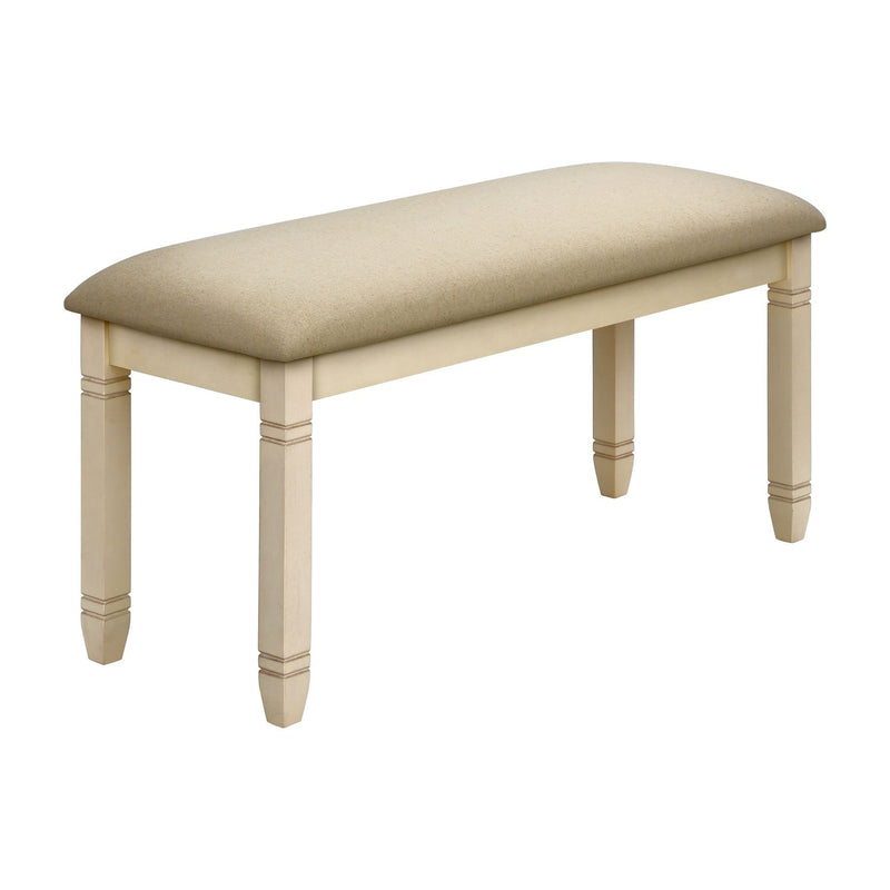 Upholstered Bench With Solid Legs - R&R Furniture Gallery (Fountain Valley, CA)