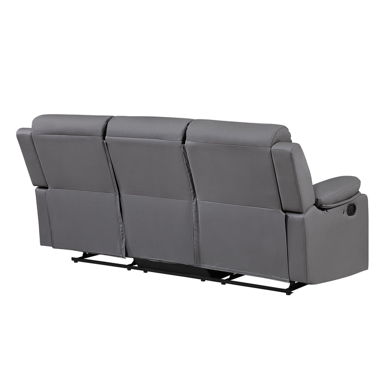 Blanche - Reclining Sofa With LED Lights - R&R Furniture Gallery (Fountain Valley, CA)