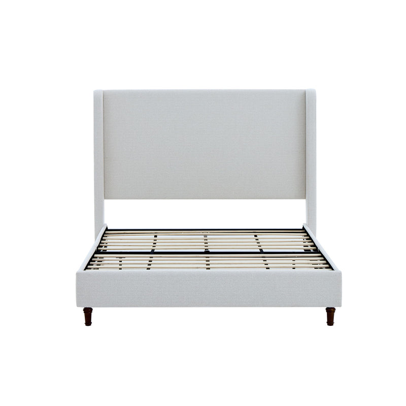 Harper - Tall Headboard Upholstered Bed With Elegant Simplicity - R&R Furniture Gallery (Fountain Valley, CA)
