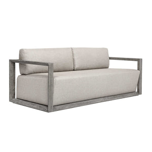 Remsen - Outdoor Sofa - Weathered Gray / Dove