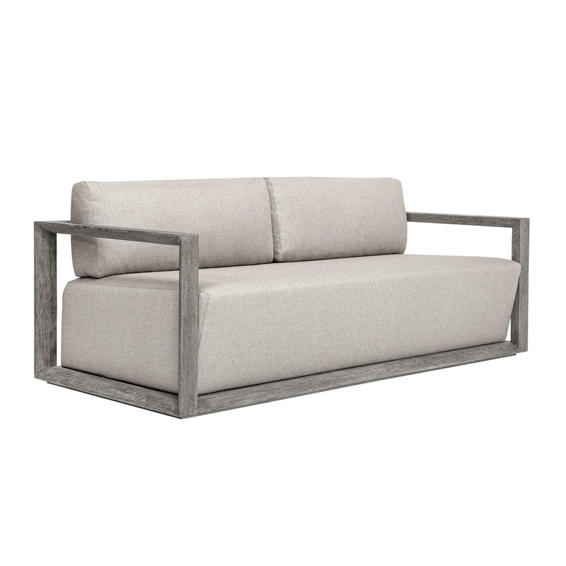 Remsen - Outdoor Sofa - Weathered Gray / Dove