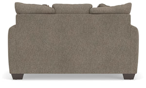 Triston-Peaks - Loveseat - Suede - R&R Furniture Gallery (Fountain Valley, CA)