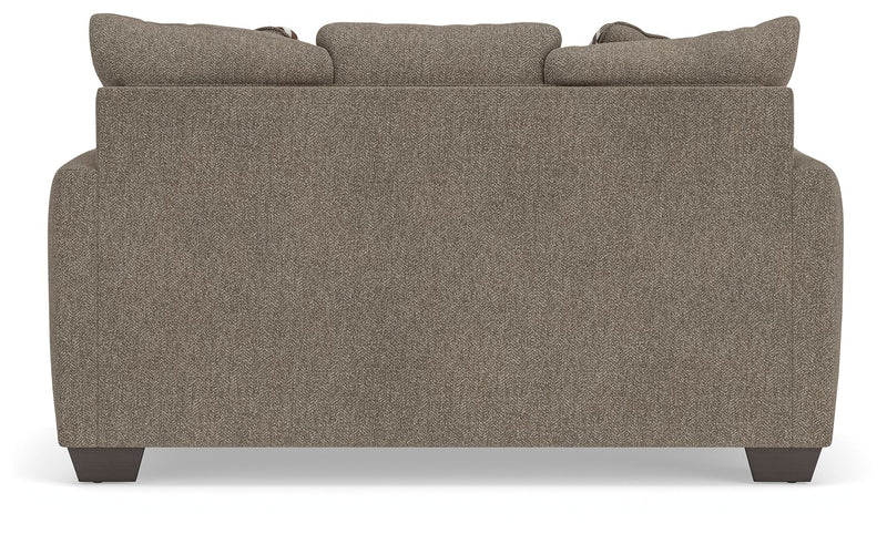 Triston-Peaks - Loveseat - Suede - R&R Furniture Gallery (Fountain Valley, CA)