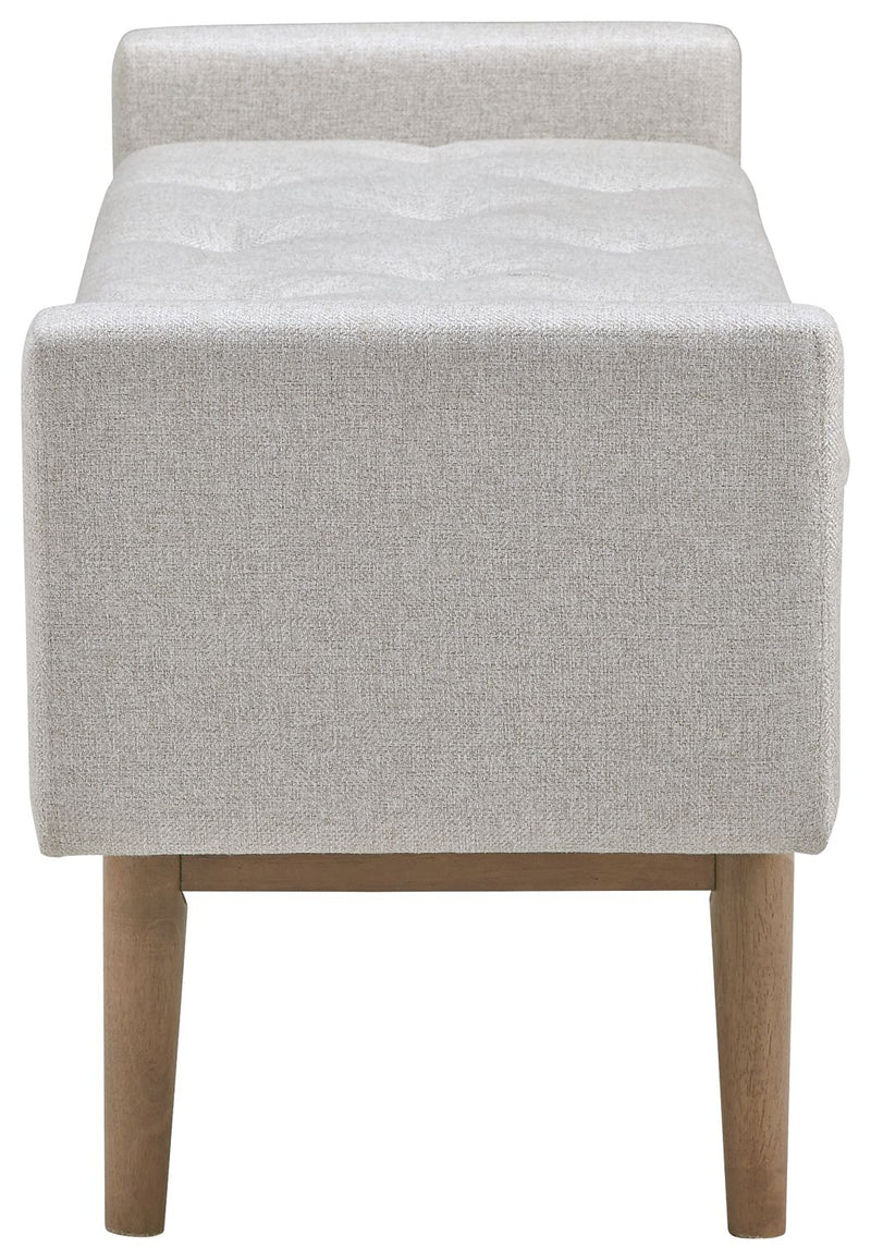Briarson - Storage Bench - Beige / Brown - R&R Furniture Gallery (Fountain Valley, CA)