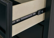 Lanolee - Dresser And Mirror - Black - R&R Furniture Gallery (Fountain Valley, CA)