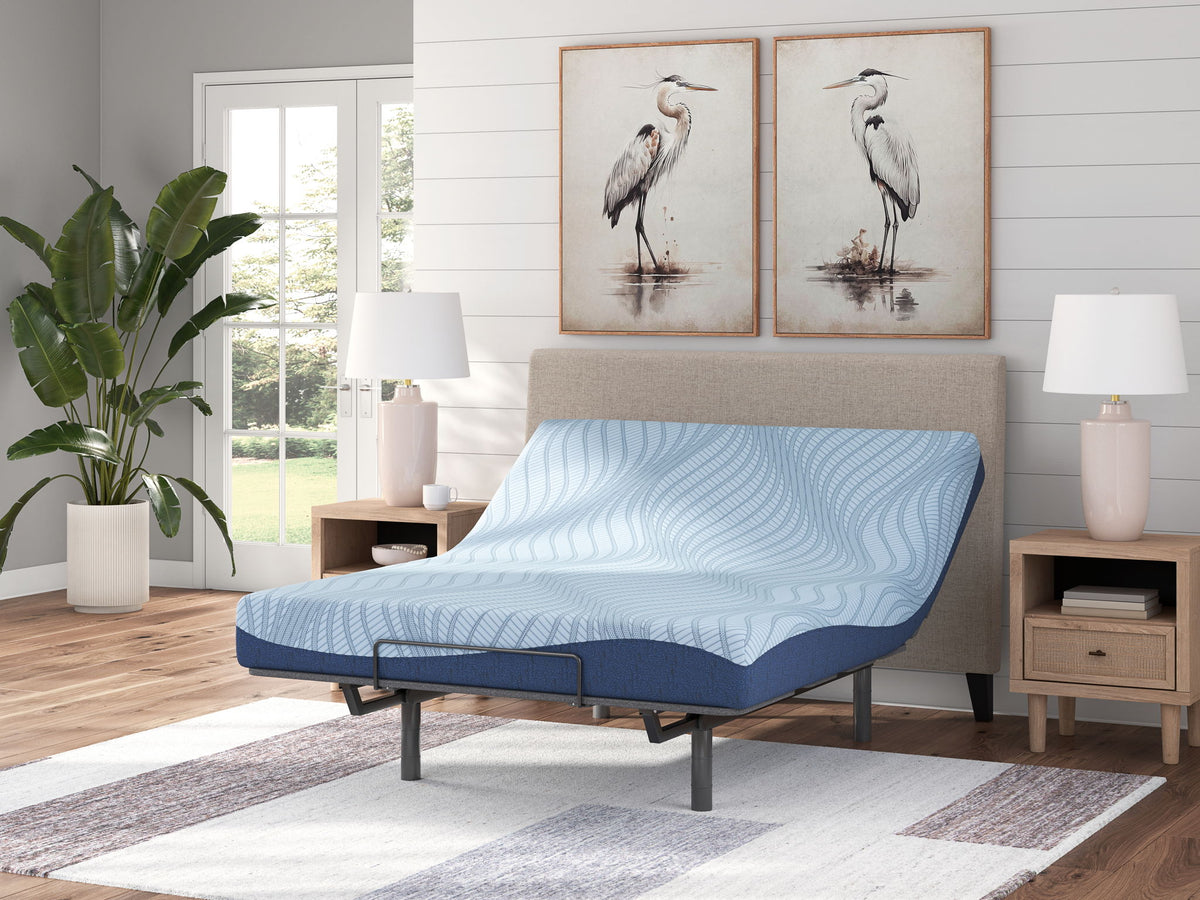 Sierra Sleep® by Ashley Peak 2.0 8-inch Memory Foam Mattress with plush top and supportive foam layers for comfortable sleep